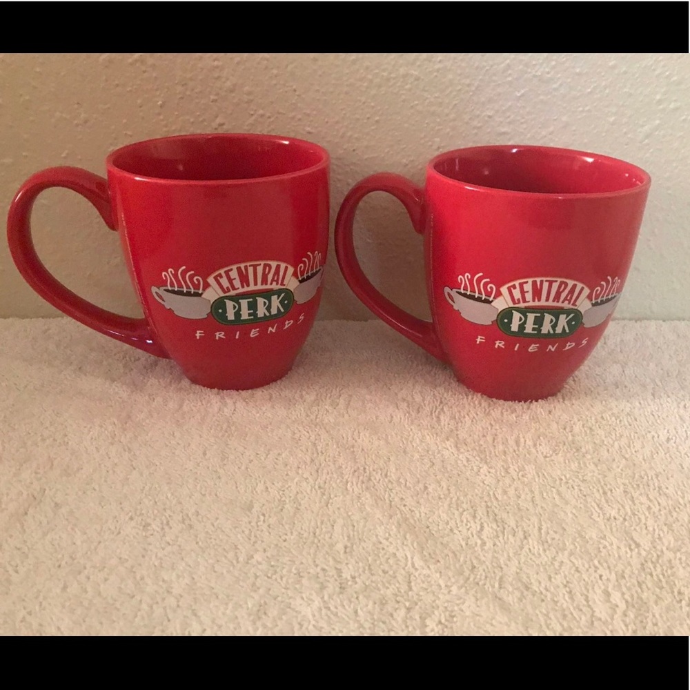 Friends Central Perk Eight O’clock Coffee 2014 Mugs set of two